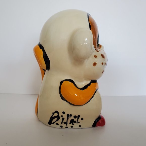 UNIQUE * Handmade Ceramic Cute Kitschy Colourful Monkey Figurine Hobby Pottery - Picture 6 of 8